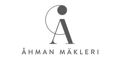 Åhman Mäkleri logotyp 